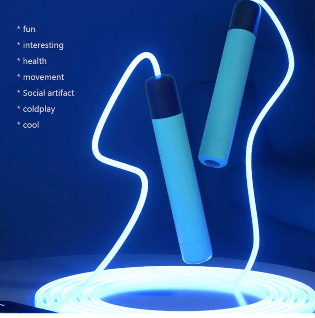 Adjustable Luminous LED Light Training Jump Rope, Led Light Up Jump Rope For Kids, Glowing Luminous Skipping Rope Adjustable Luminous LED Light Training Jump Rope, Led Light Up Jump Rope For Kids, Glowing Luminous Skipping Rope